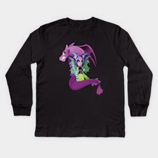 Aria Blaze Kids Long Sleeve T-Shirt